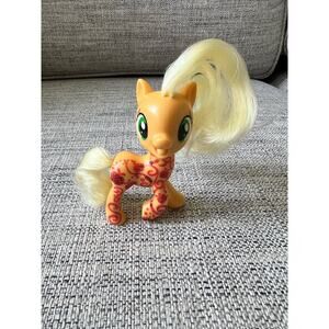 My Little Pony MLP Applejack Friendship is Magic Brushable 2016 Glitter
